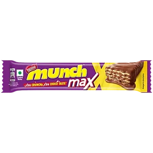 13 Nestle Munch Max Chocolate Coated Wafer Extra Crunchy