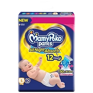 1 Mamypoko Pants Diapers Small 4 To 8 Kg