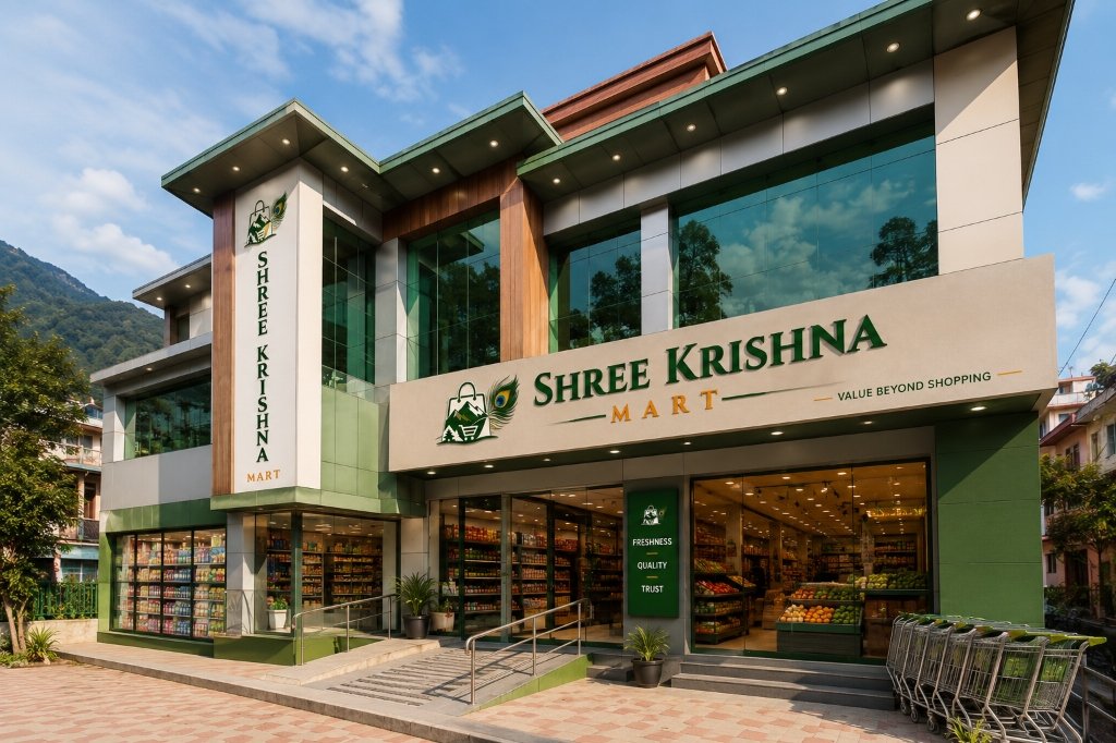 Shree Krishna Mart Supermarket Exterior Landscape