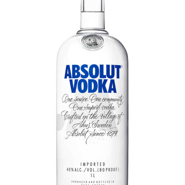 ABSOLUT VODKA 1LTR