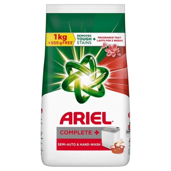 ARIEL COMPLETE SEMI AUTO& HAND WASH 1KG