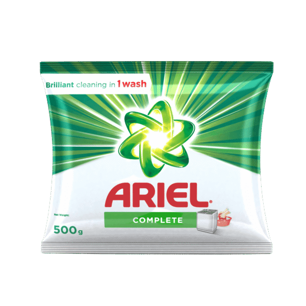ARIEL COMPLETE SEMI AUTO & HANDWASH 500GM