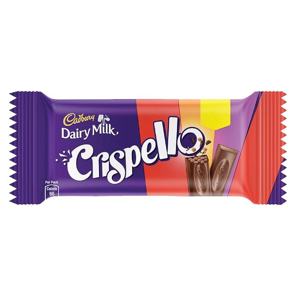 CADBURY DAIRY MILK CRISPELLO CHOCOLATE 13GM CADBURY DAIRY MILK CRISPELLO CHOCOLATE 35GM IC40 - Image 1