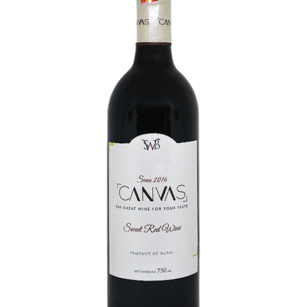 CANVAS SWEET RED WINE 750ML