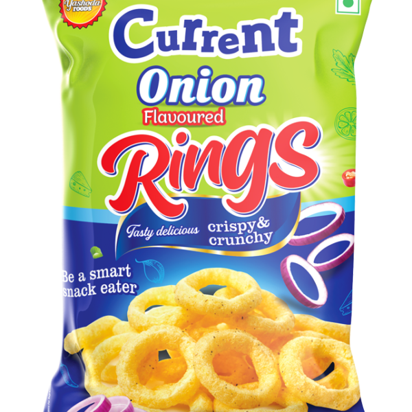 CURRENT ONION FLAVOURED RINGS 40GM