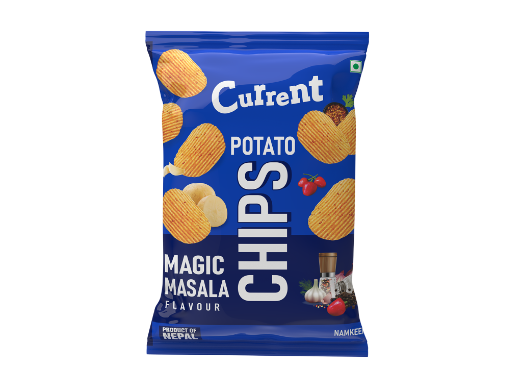 CURRENT POTATO CHIPS MAGIC MASALA 45GM CURRENT POTATO CHIPS MAGIC MASALA 45GM - Image 1