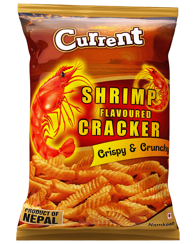 CURRENT SHARIMP CRACKER CRISPY & CRUNCHY CHIPS 50GM CURRENT SHARIMP CRACKER CRISPY & CRUNCHY CHIPS 50GM - Image 1
