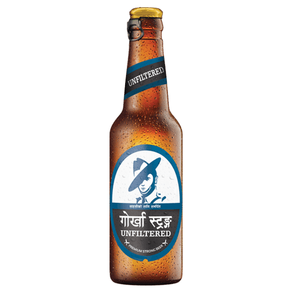 GORKHA UNFILTERED STORNG 330ML 1*24