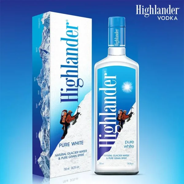 HIGHLANDER VODKA 375ML MRP590