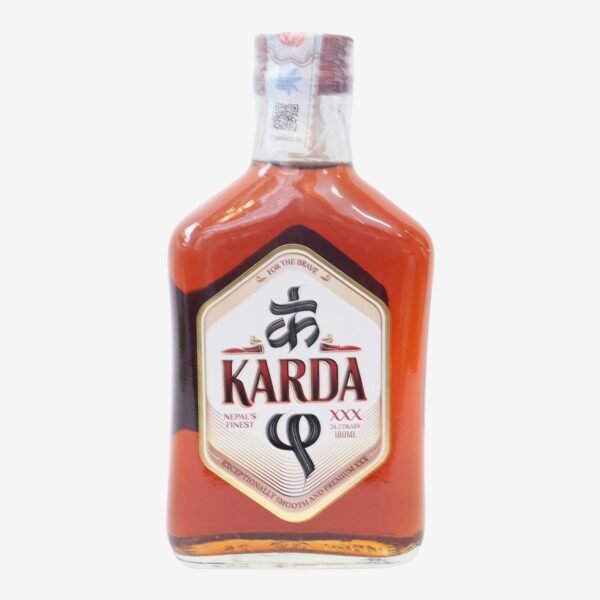 KARDA XXX RUM 180ML MRP288 1*48
