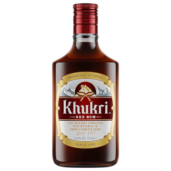KHUKURI RUM XXX 375ML KHUKURI RUM XXX 375ML - Image 1