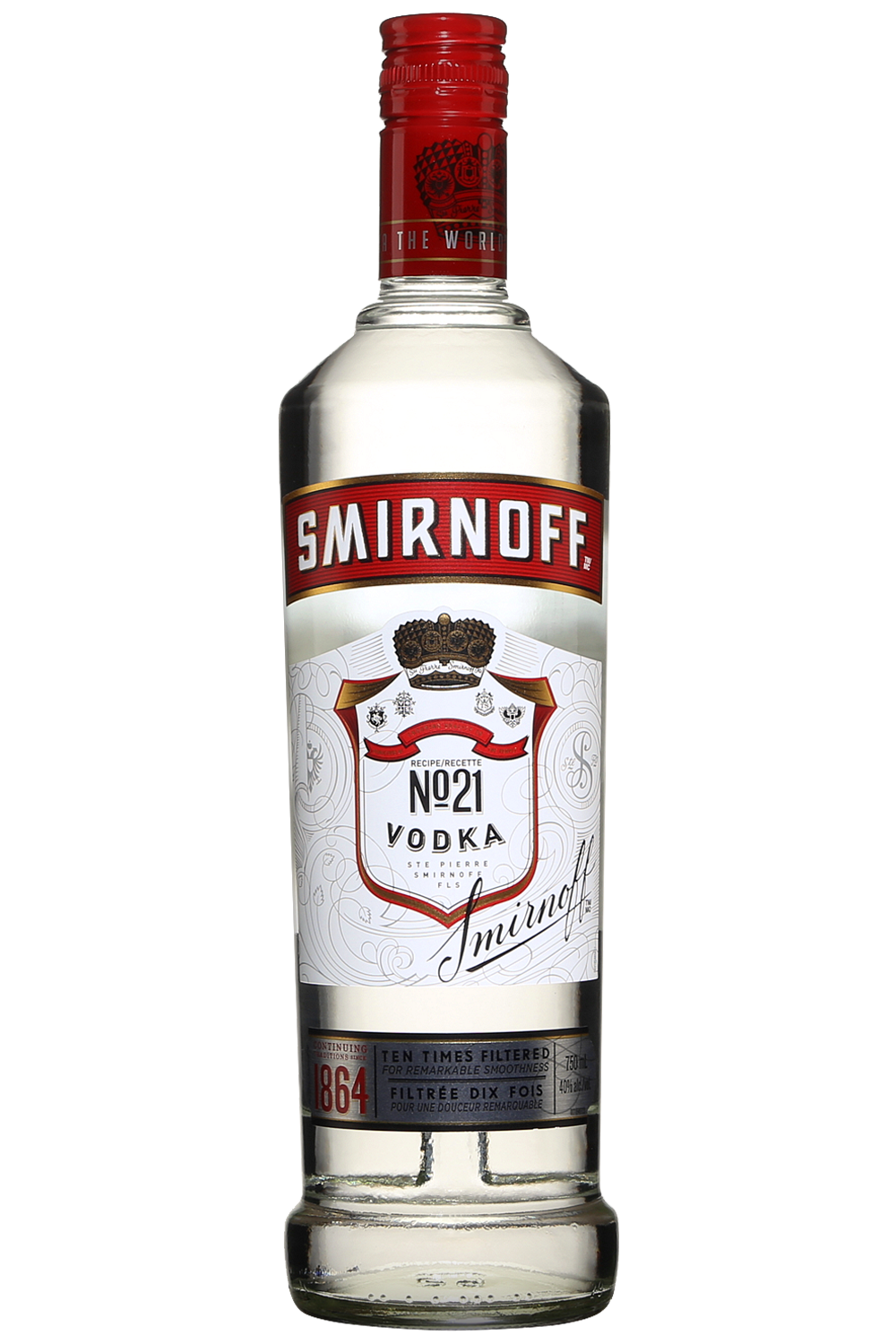 SMIRONOFF RED VODKA 750ML SMIRONOFF RED VODKA 750ML - Image 1
