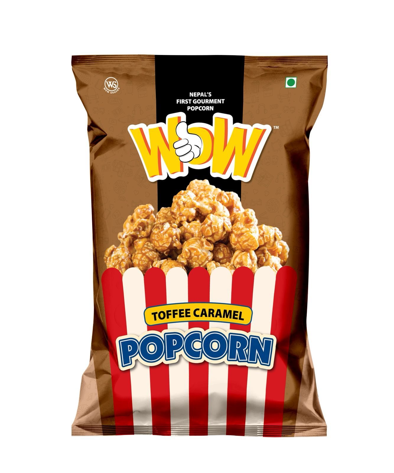 WOW TOFFEE CARAMEL POPCORN 210GM WOW TOFFEE CARAMEL POPCORN 210GM - Image 1