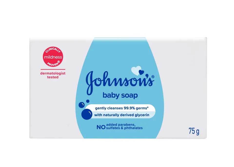 johnsons-baby-milk-soap-75gm JOHNSON'S BABY MILK SOAP 75GM - Image 1