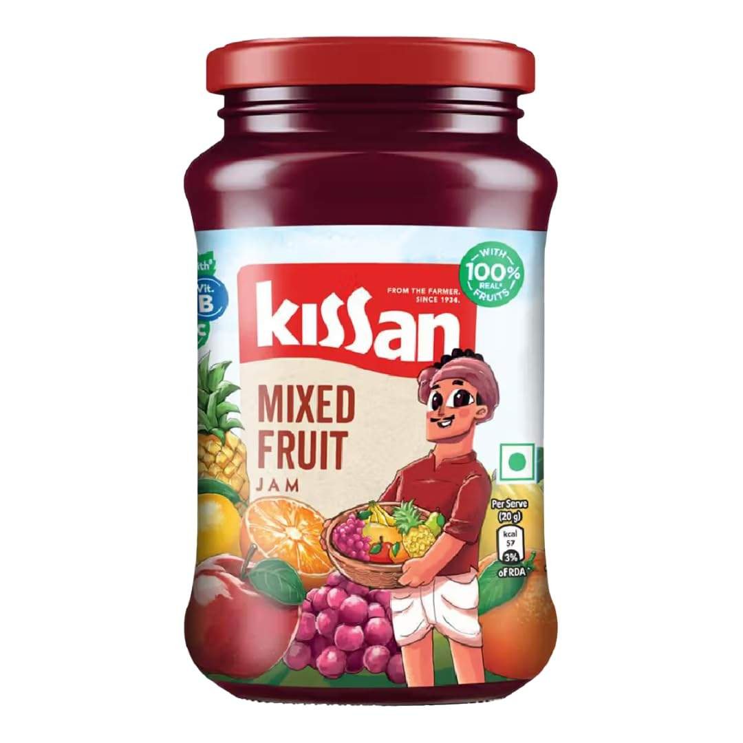 kissan-mixed-fruit-jam-500gm KISSAN MIXED FRUIT JAM 500GM - Image 1