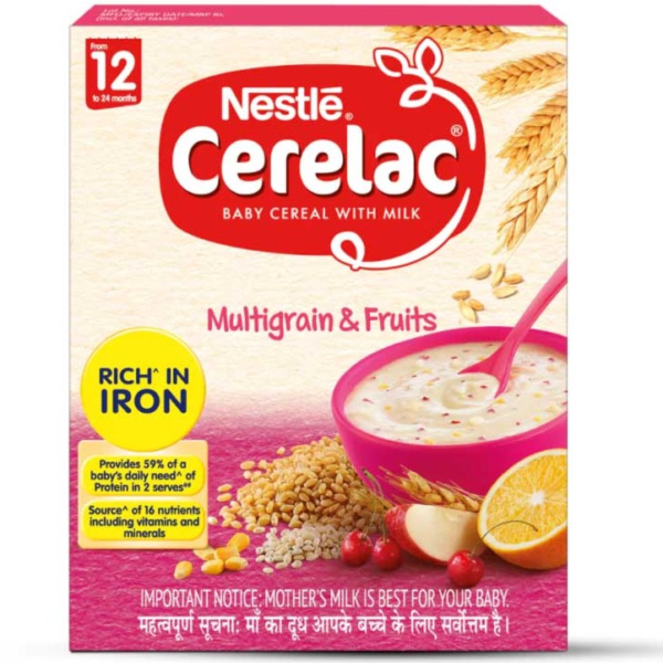 NESTLE CERELAC MUTIGRAIN & FRUITS 300GM