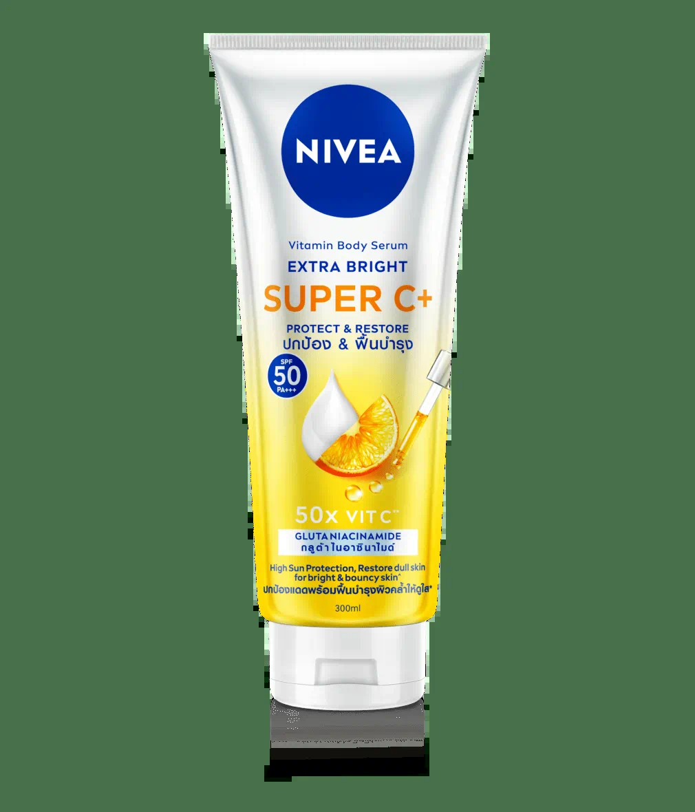 nivea-extra-bright-super-c-serum-300ml NIVEA EXTRA BRIGHT SUPER C+ SERUM 300ML - Image 1