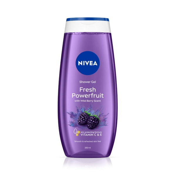 NIVEA FRESH POWERFRUIT SHOWER GEL 250ML