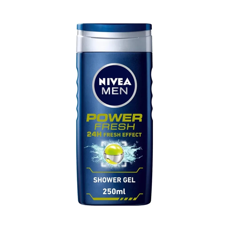 nivea-men-power-shower-gel-250ml NIVEA MEN POWER SHOWER GEL 250ML - Image 1
