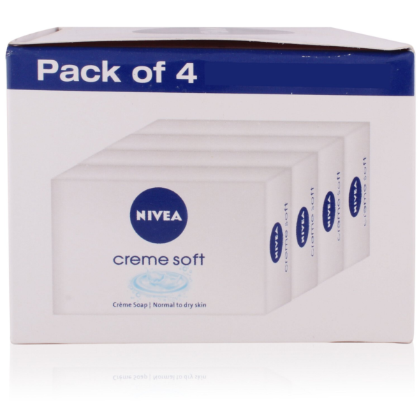 NIVEA SOAP 4PCS SET 500GM