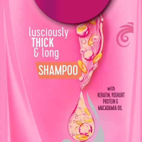 SUNSILK SHAMPOO THIK & LONG PINK 325ML