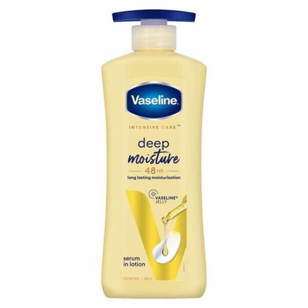 VASELINE DEEP MOISTURE BODY LOTION 400ML